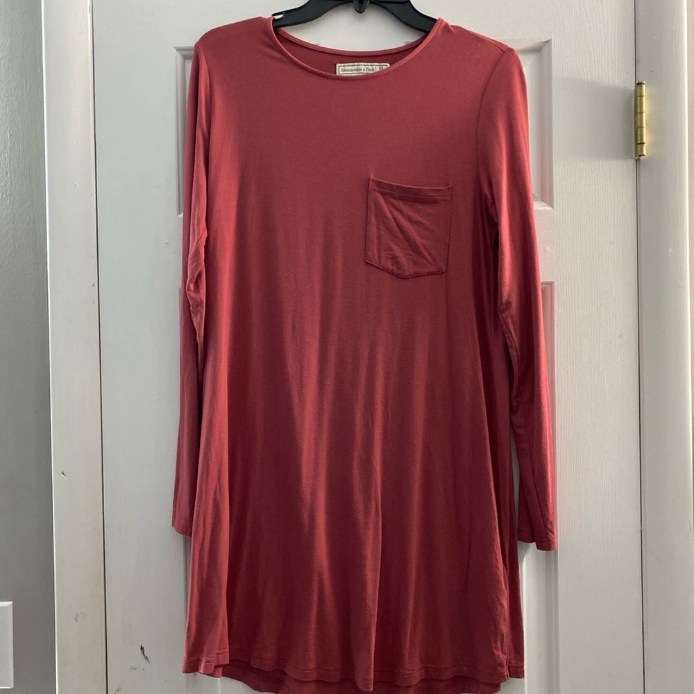 Long Sleeve T-Shirt Dress